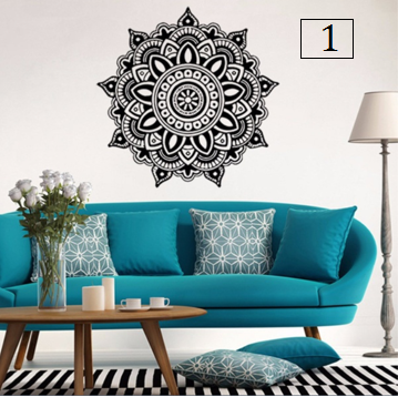 Lindo Adesivo de Parede em Formato de Mandala!